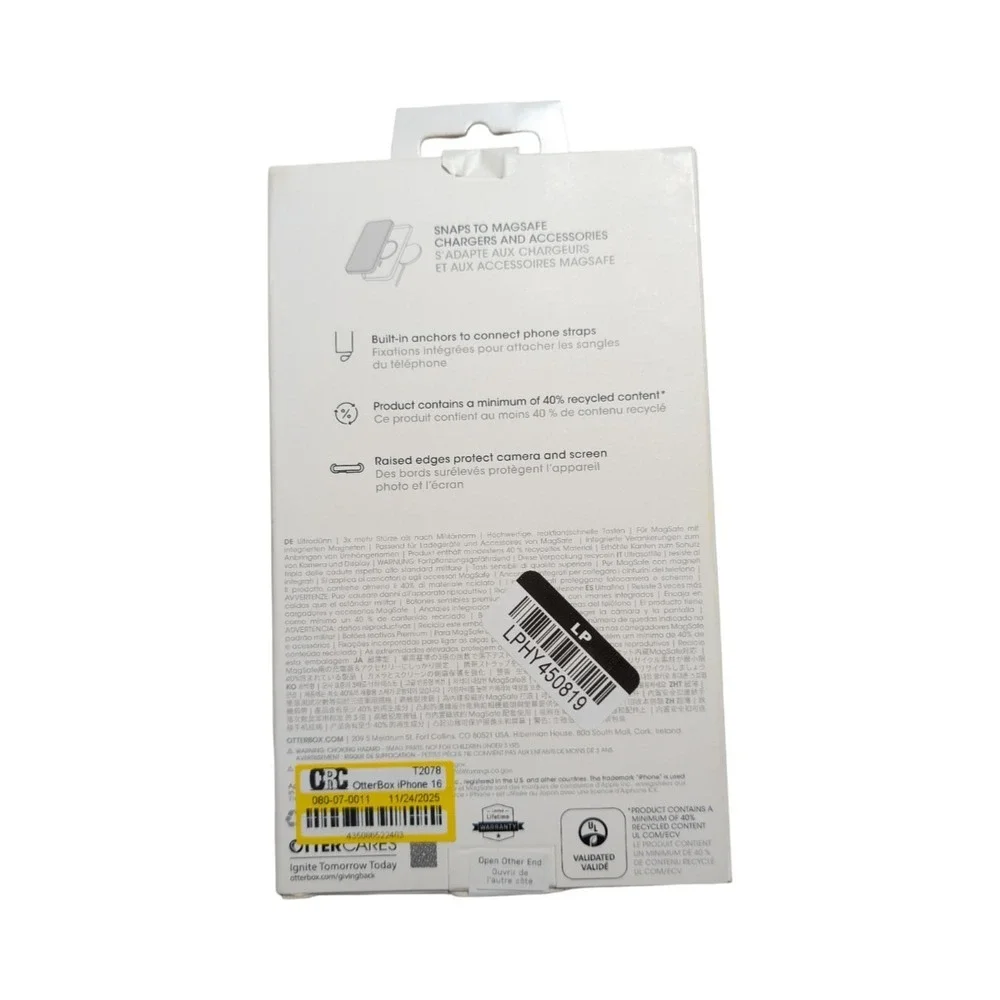 E6-N OtterBox Apple iPhone 16 Pro Symmetry Series Case with‎ MagSafe Fairy Fauna